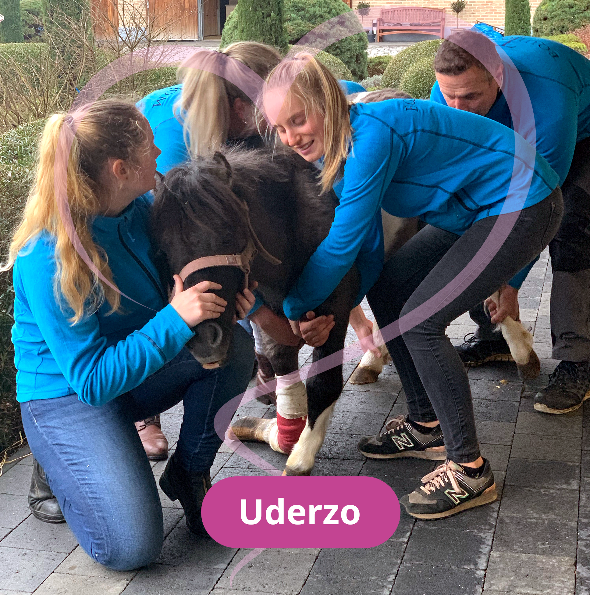 Uderzo: deformed legs from neglect